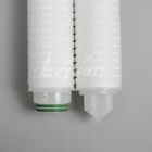 Cartucho de filtro plisado polipropileno de ISO9001 115m m OD 50um