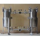 Cárter del filtro del micrón de la base 89m m 0.1um 0.22um del PTF del vino de la leche de la bebida