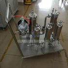 Máquina de la filtración del líquido del sistema 2.0Mpa SS316 de la bomba de agua de la carretilla