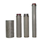 El cilindro 70m m M20 M32 sinterizó los filtros de acero inoxidables porosos