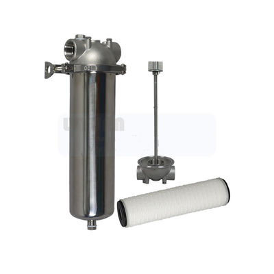 Del agua tratamiento 2m m pre 30 40 cárter del filtro del RO de la pulgada SS316L