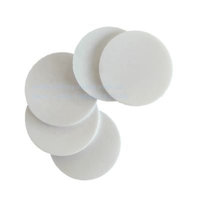 El disco redondo de la taza forma el filtro Escape-resistente plástico poroso de la tableta del sello del PE PTFE y del respiradero del cierre