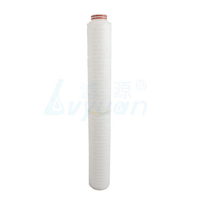Cartucho de filtro plisado polipropileno de ISO9001 115m m OD 50um