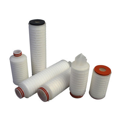 cartucho de filtro plisado PP de la identificación PTFE de 28m m con 226 222 planos/la aleta